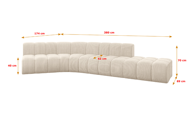 Ecksofa Brilo-L1 - 5