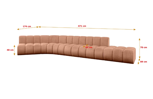 Ecksofa Brilo-L2 - 5