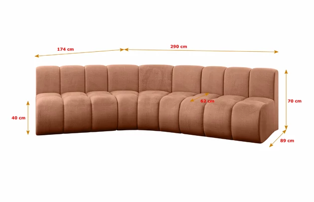 Ecksofa Montra-L1 - 5