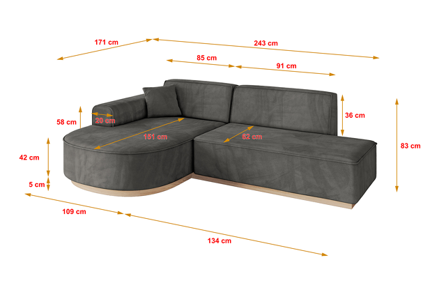 Ecksofa ARRIO-L1 - 4