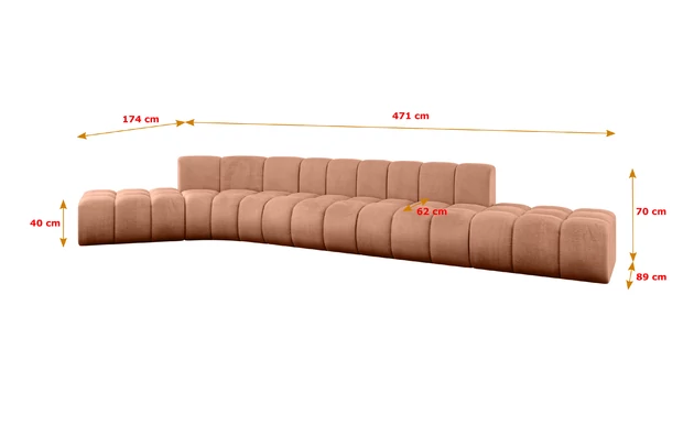 Ecksofa Solven-L2 - 5