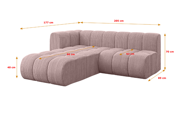 Ecksofa Darnel-L1 - 5