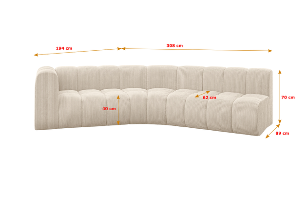 Ecksofa Karex-L1 - 5
