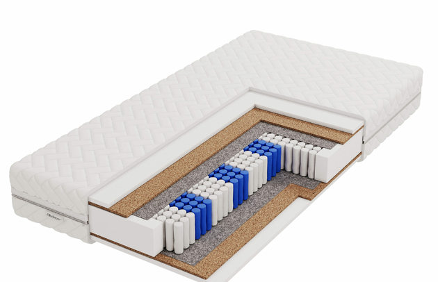 Länge: 200 cm, Härtegrad der Matratze: Mittelhart H3 + Hart H4, Breite: 100 cm, Höhe: 25 cm, Größe: 100x200 cm, Maximale Körpergewicht: 120 kg, Matratze: Mittelhart / Hart, Matratzentyp: Taschenfederkern-MULTIPOCKET mit 7 Zonen (12 cm), Gewicht: 20 kg - 1