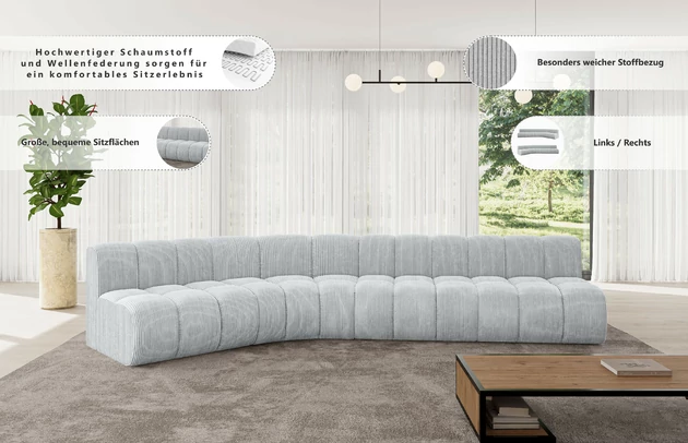 Ecksofa Montra-L2 - 6
