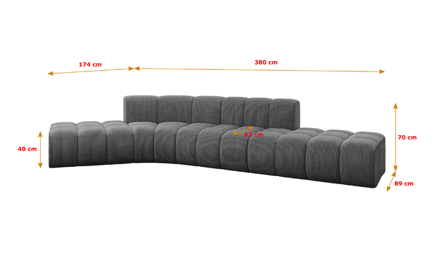Ecksofa Solven-L1 - 5