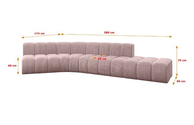 Ecksofa Brilo-L1 - 5