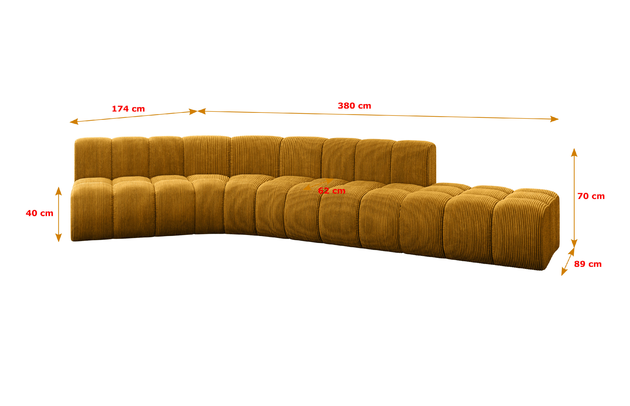 Ecksofa Brilo-L1 - 5