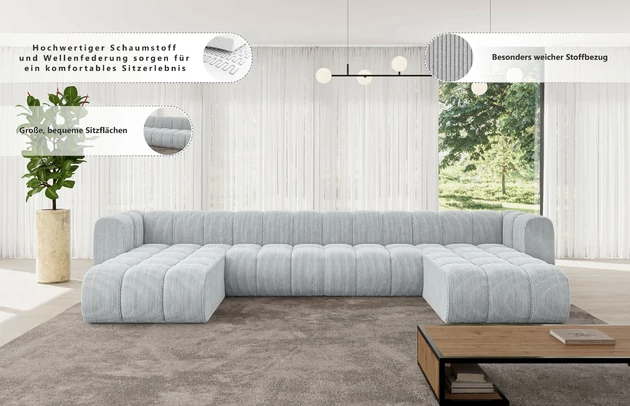 Wohnlandschaft Joren-U2 - 6