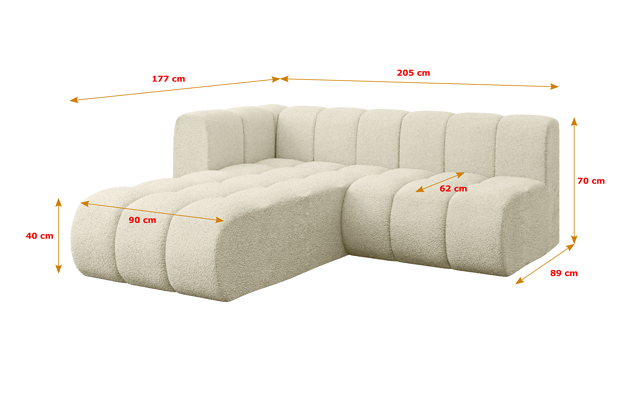 Ecksofa Darnel-L1 - 4