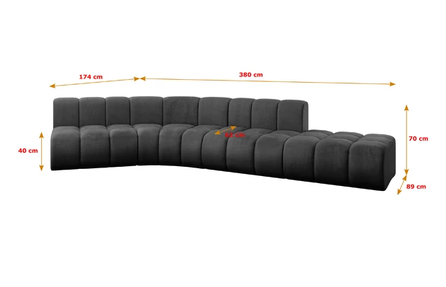 Ecksofa Brilo-L1 - 5