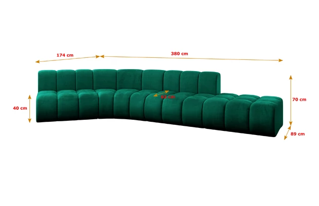 Ecksofa Brilo-L1 - 5