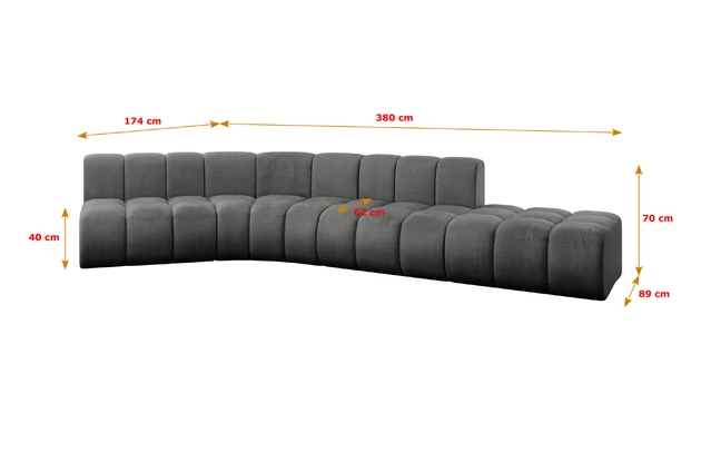 Ecksofa Brilo-L1 - 5