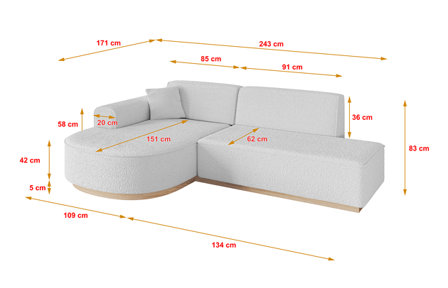 Ecksofa ARRIO-L1 - 4