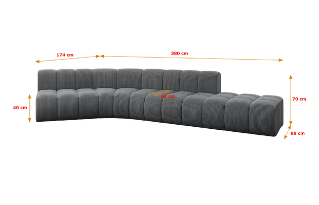 Ecksofa Brilo-L1 - 5