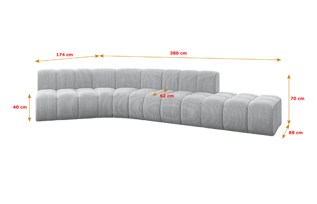 Ecksofa Brilo-L1 - 5