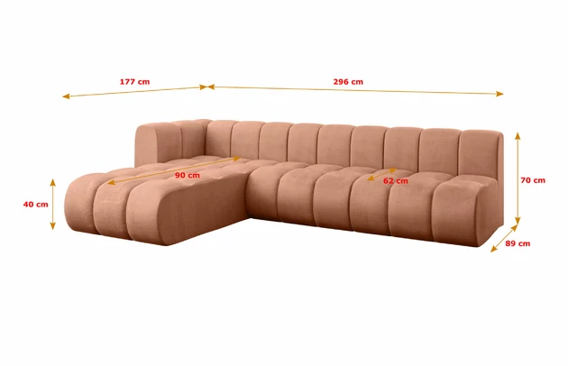 Ecksofa Darnel-L2 - 5