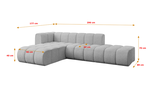 Ecksofa Zuvon-L1 - 4