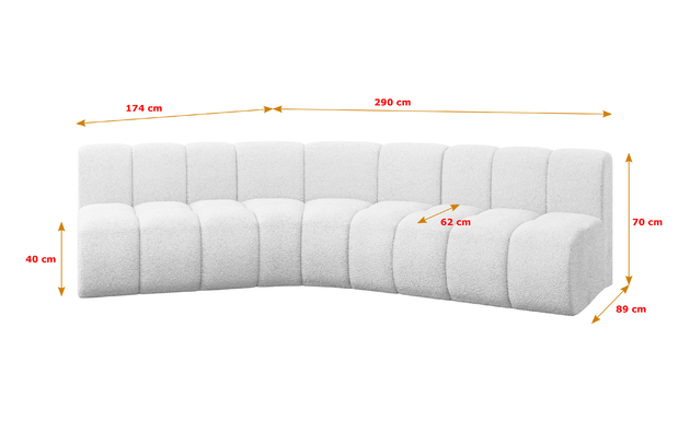 Ecksofa Montra-L1 - 5