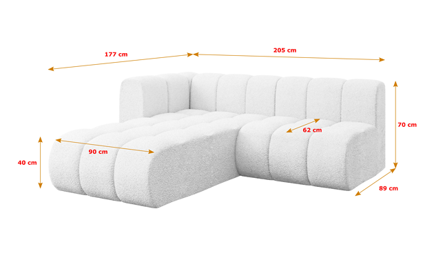 Ecksofa Darnel-L1 - 4