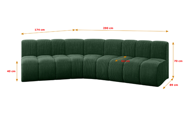 Ecksofa Montra-L1 - 5