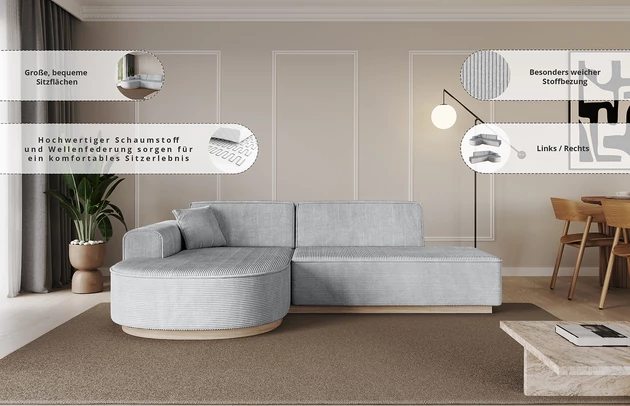 Ecksofa ARRIO-L1 - 6