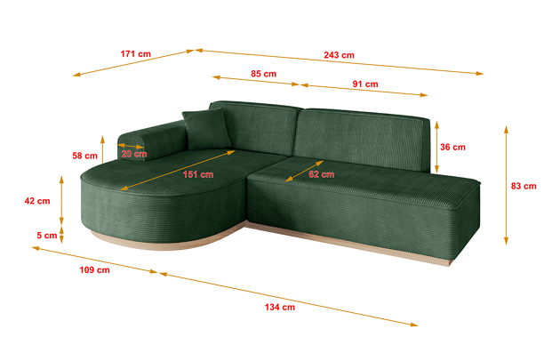 Ecksofa ARRIO-L1 - 4