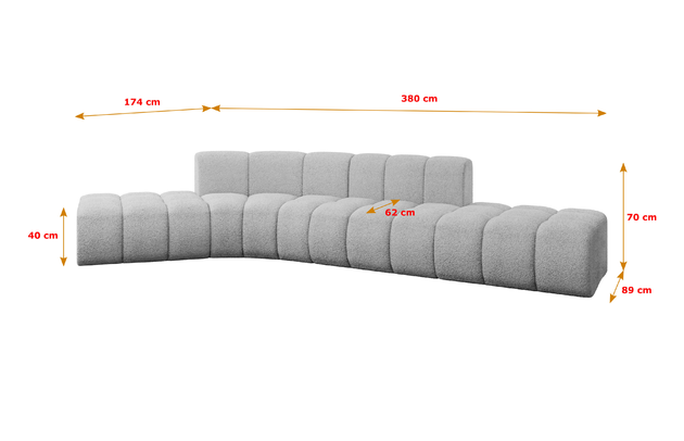 Ecksofa Solven-L1 - 5