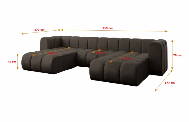 Wohnlandschaft Joren-U1 - 5