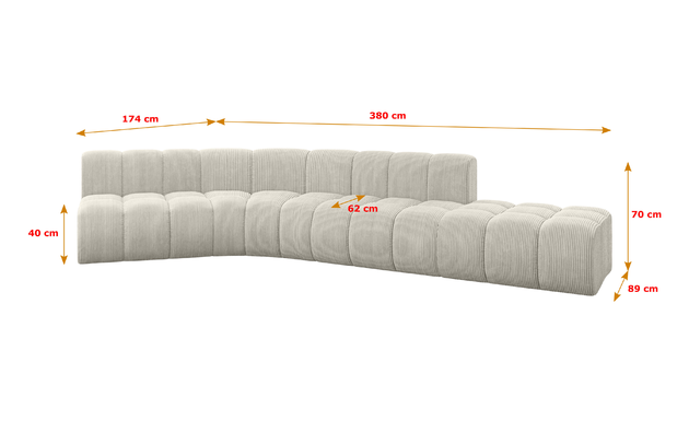 Ecksofa Brilo-L1 - 5
