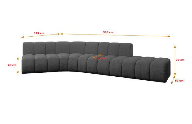 Ecksofa Brilo-L1 - 5