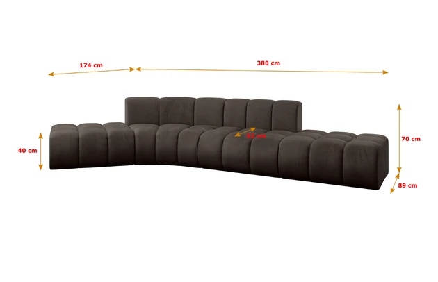 Ecksofa Solven-L1 - 5