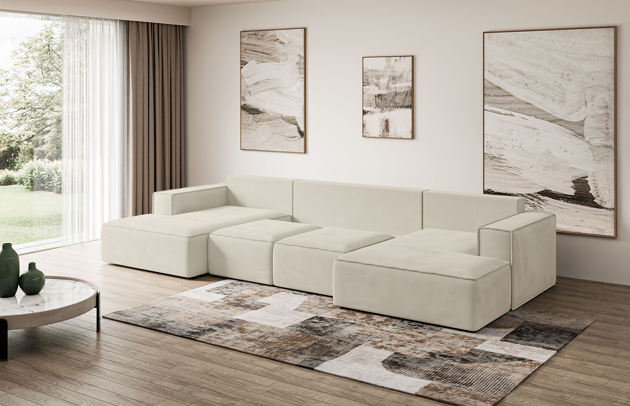 Wohnlandschaft SERRA-U - 4