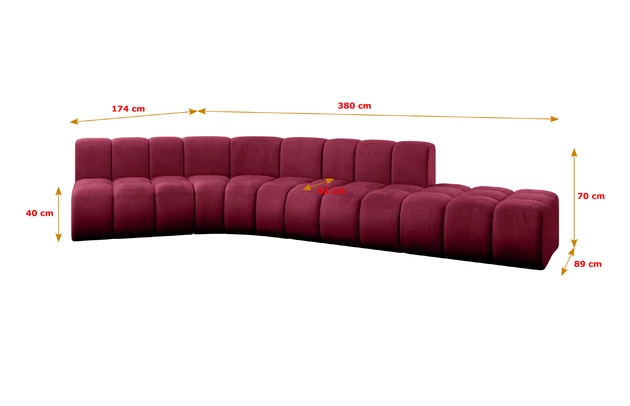 Ecksofa Brilo-L1 - 5