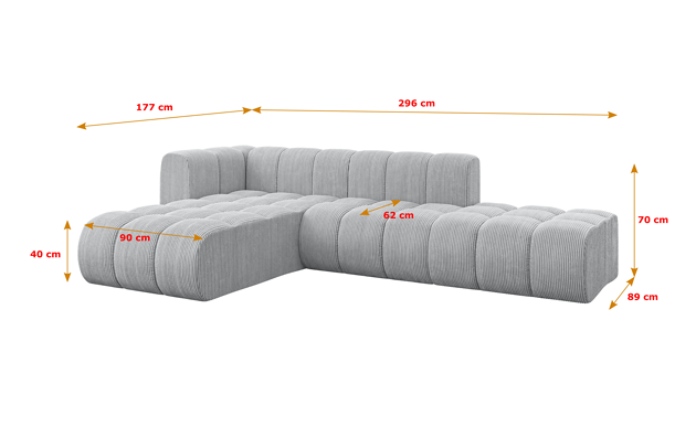 Ecksofa Zuvon-L1 - 4