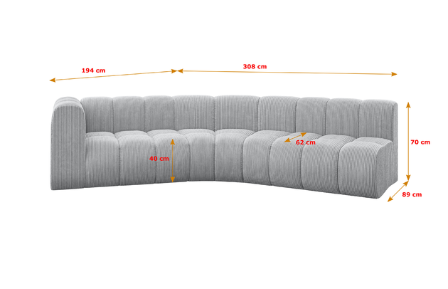 Ecksofa Karex-L1 - 5