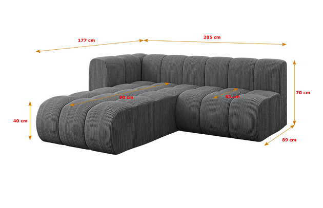 Ecksofa Darnel-L1 - 5