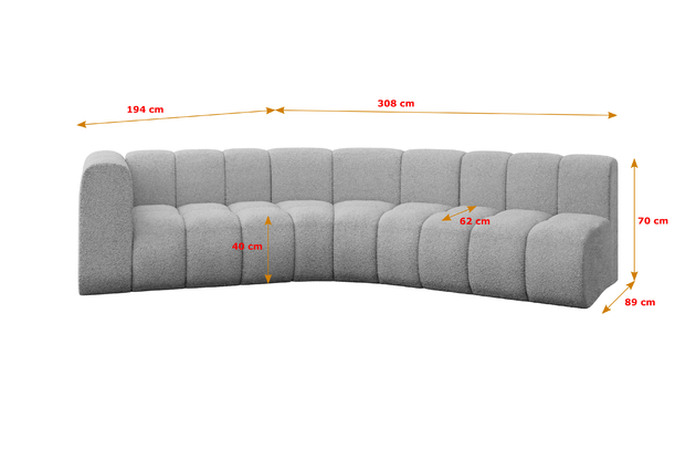 Ecksofa Karex-L1 - 5
