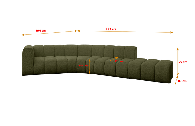 Ecksofa Tilmo-L1 - 5