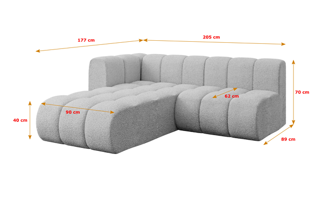 Ecksofa Darnel-L1 - 4