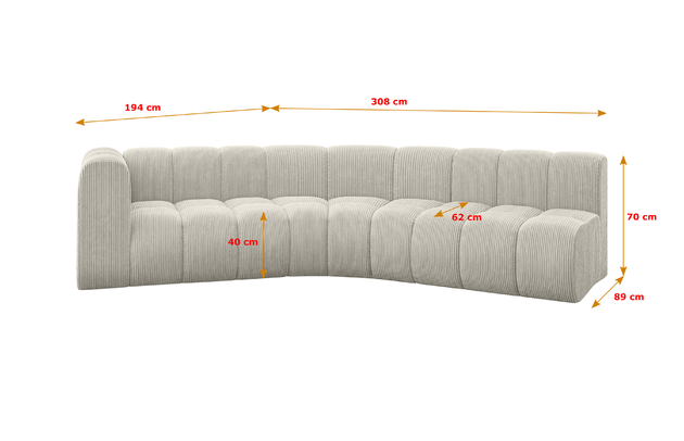 Ecksofa Karex-L1 - 5