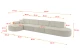 Ecksofa MARI-L3