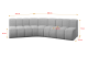 Ecksofa Montra-L1 - 5