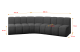 Ecksofa Montra-L1 - 5
