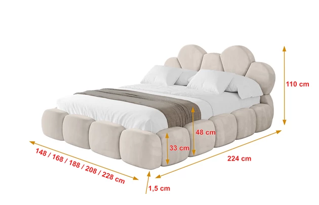 Polsterbett LANA - 4