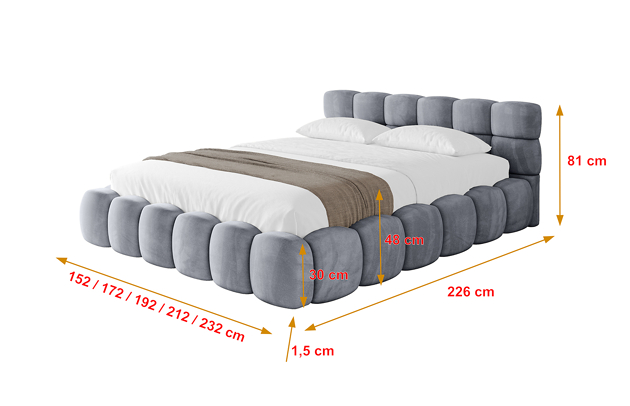 Polsterbett LEYA-v1 - 4