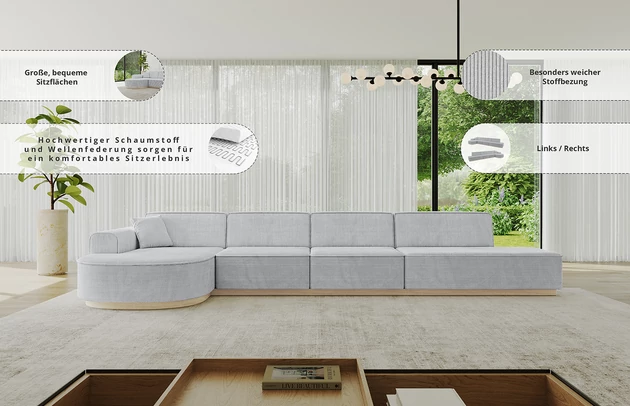 Ecksofa ARRIO-L3 - 6