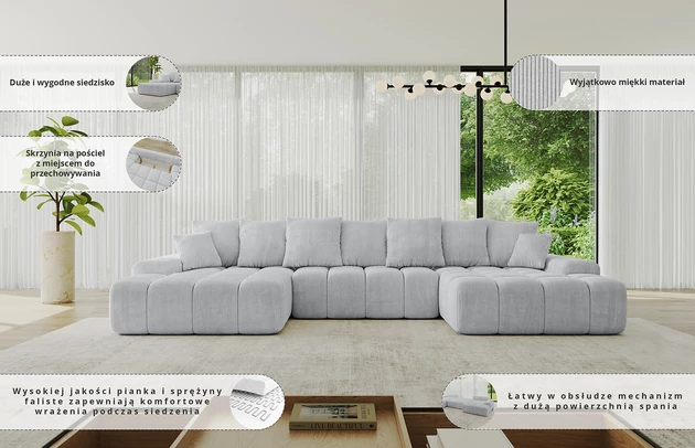 Wohnlandschaft ENSI-U - 8