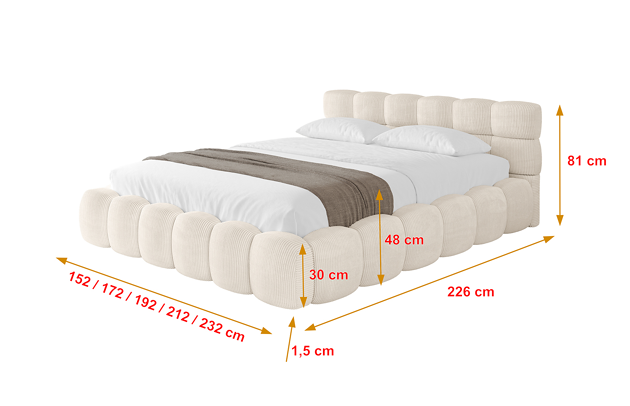 Polsterbett LEYA-v1 - 4