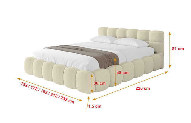 Polsterbett LEYA-v1 - 4